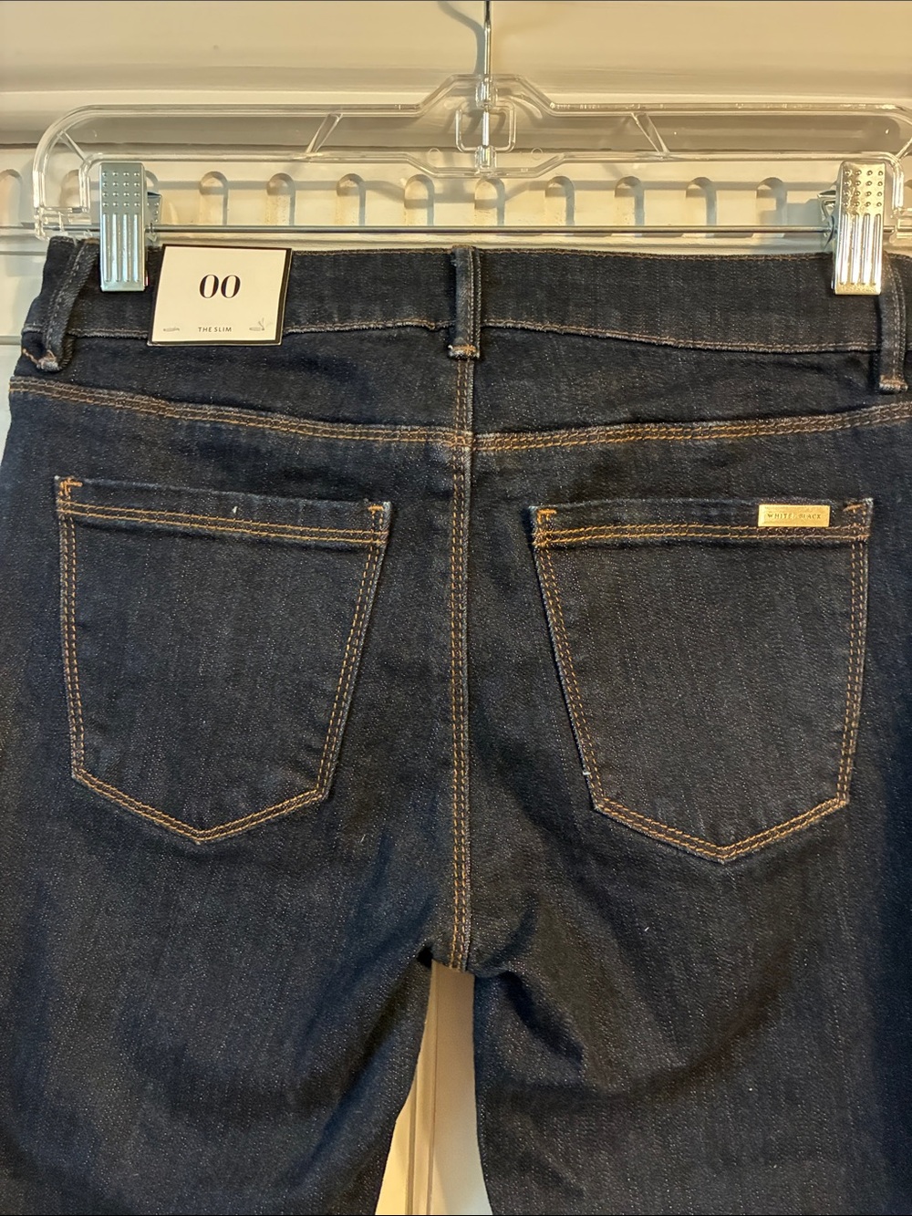 White House Black Market Dark Indigo Skinny Jeans